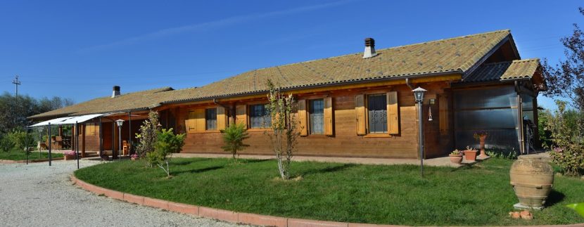 Villa di lusso in legno in vendita vicino a perugia